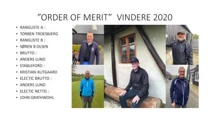 Order Of Merit vindere 2020